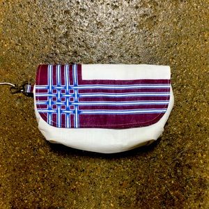 Vintage Up-Cycled Clutch